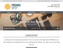 Tablet Screenshot of clickpromospot.com